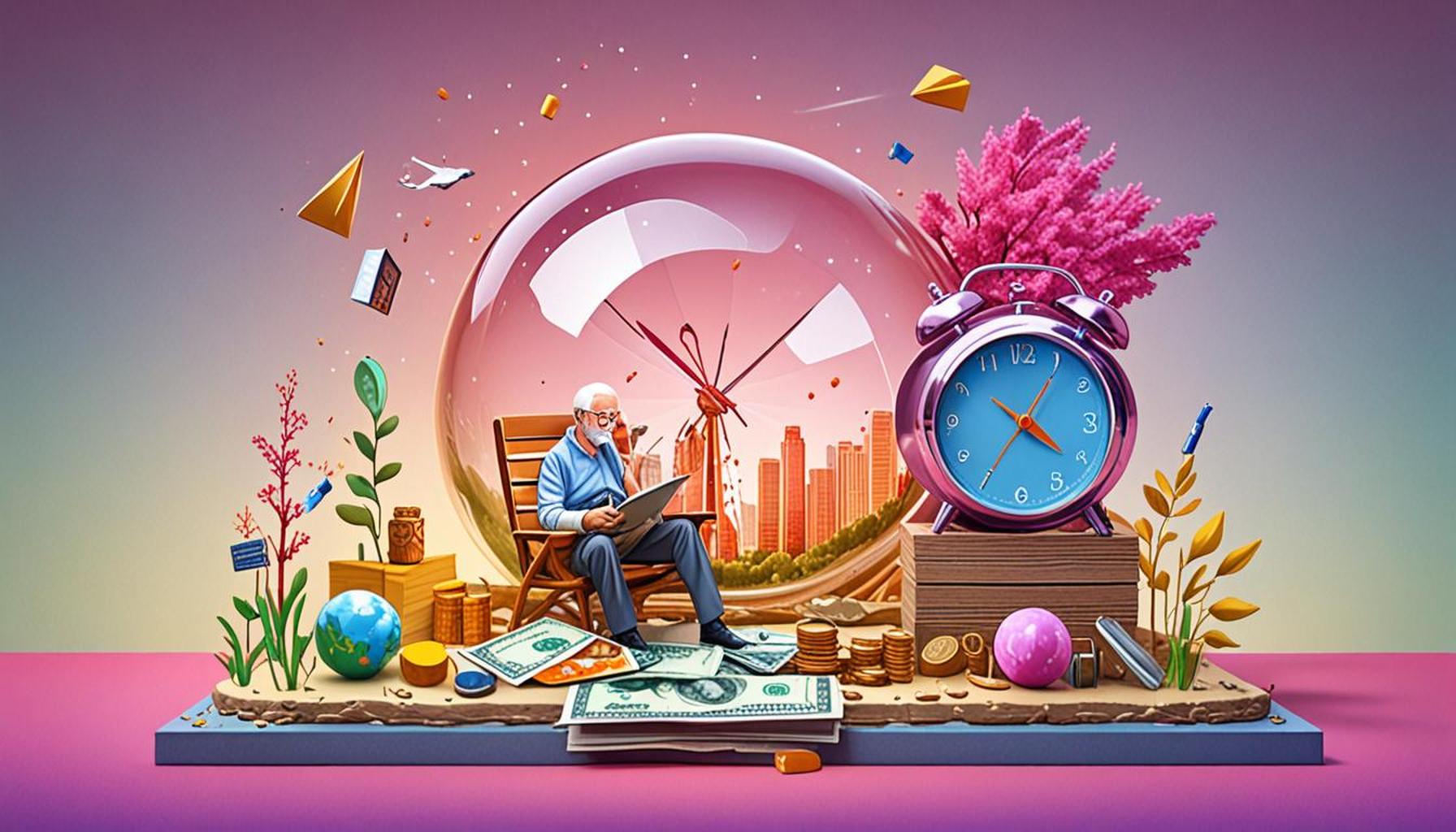 The impact of planned retirement on long-term financial security